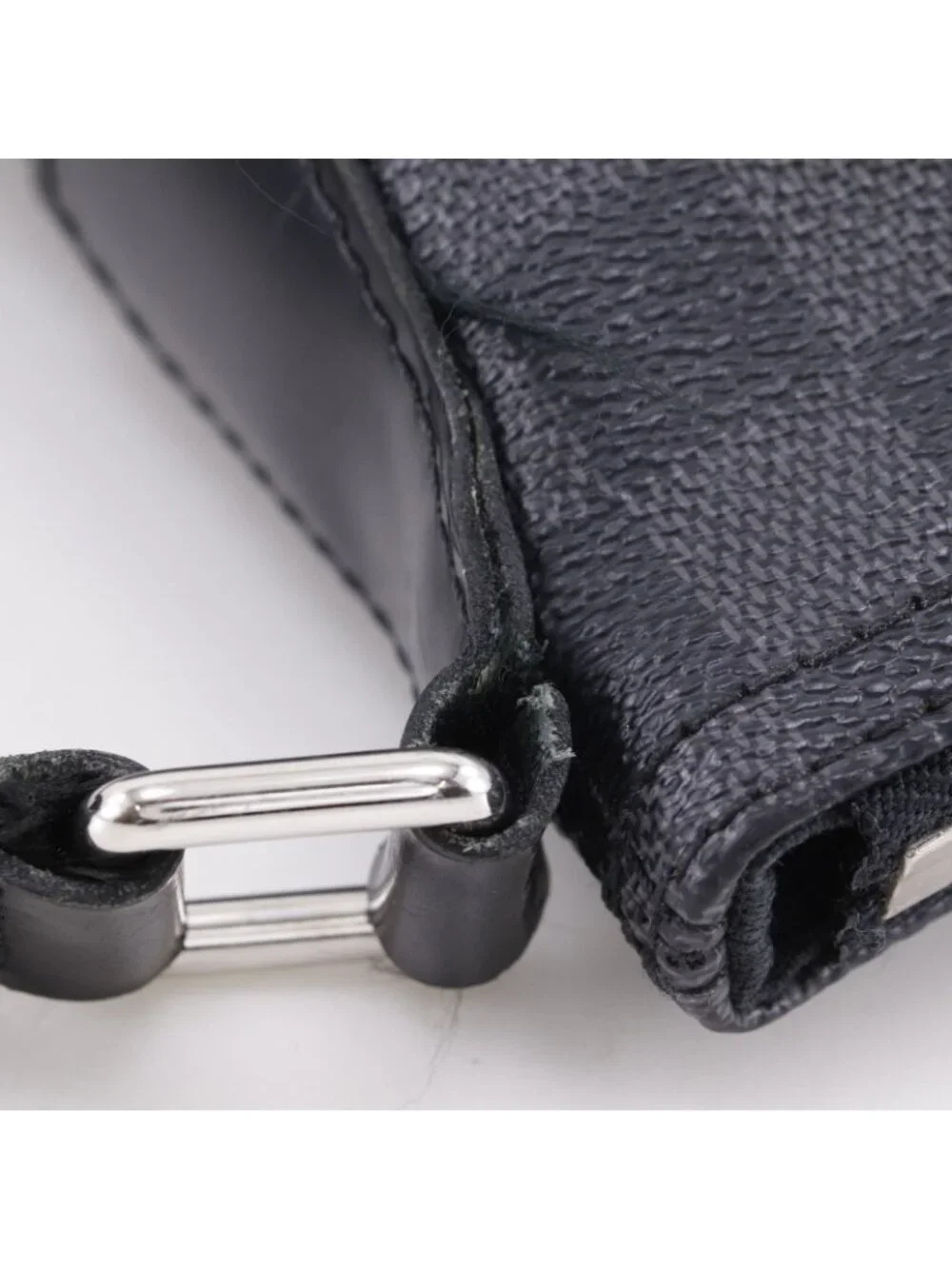 Louis Vuitton Nick PM Damier Graphite Canvas Black Shoulder Bag